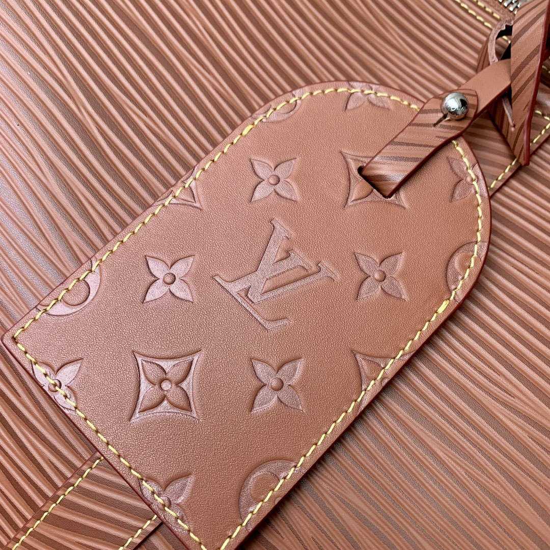 LV M23721 Louis Vuitton Keepall Bandouliere 50 Bag Brown - Default Title - View 5