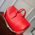 LV M23721 Louis Vuitton Keepall Bandouliere 50 Bag Vermillion Red - Default Title - View 1