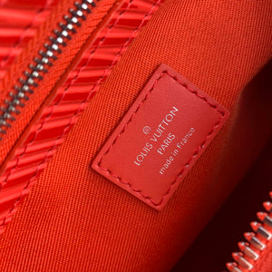LV M23721 Louis Vuitton Keepall Bandouliere 50 Bag Vermillion Red - Default Title - View 9