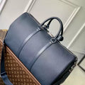 LV M23727 Louis Vuitton Keepall Bandouliere 50 Keepall Bandouli¨¨re LV Aerogram Navy Blue - Default Title - View 1