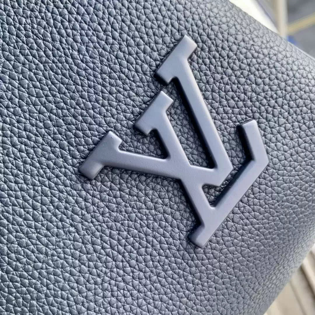 LV M23727 Louis Vuitton Keepall Bandouliere 50 Keepall Bandouli¨¨re LV Aerogram Navy Blue