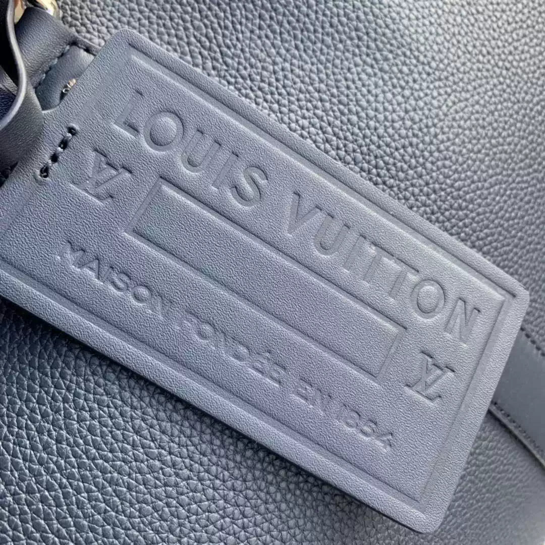 LV M23727 Louis Vuitton Keepall Bandouliere 50 Keepall Bandouli¨¨re LV Aerogram Navy Blue - Default Title - View 6