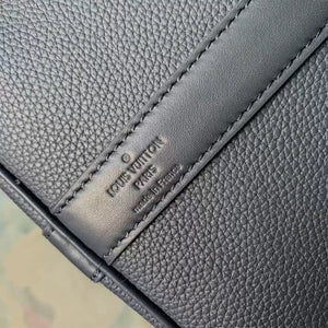 LV M23727 Louis Vuitton Keepall Bandouliere 50 Keepall Bandouli¨¨re LV Aerogram Navy Blue - Default Title - View 9