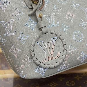 LV M23758 Louis Vuitton Blossom PM Tote Bag Gray - Default Title - View 5