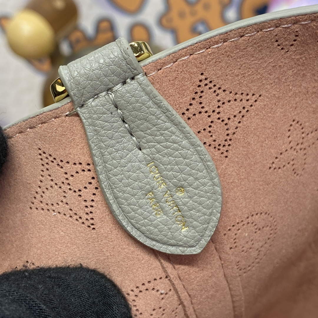 LV M23758 Louis Vuitton Blossom PM Tote Bag Gray - Default Title - View 8
