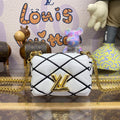 LV M23762 Louis Vuitton Pico GO-14 Bag Black/White - Default Title - View 1