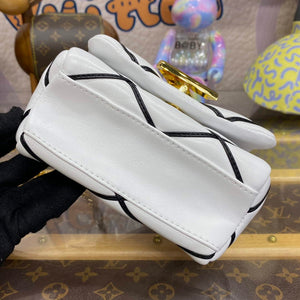 LV M23762 Louis Vuitton Pico GO-14 Bag Black/White - Default Title - View 4