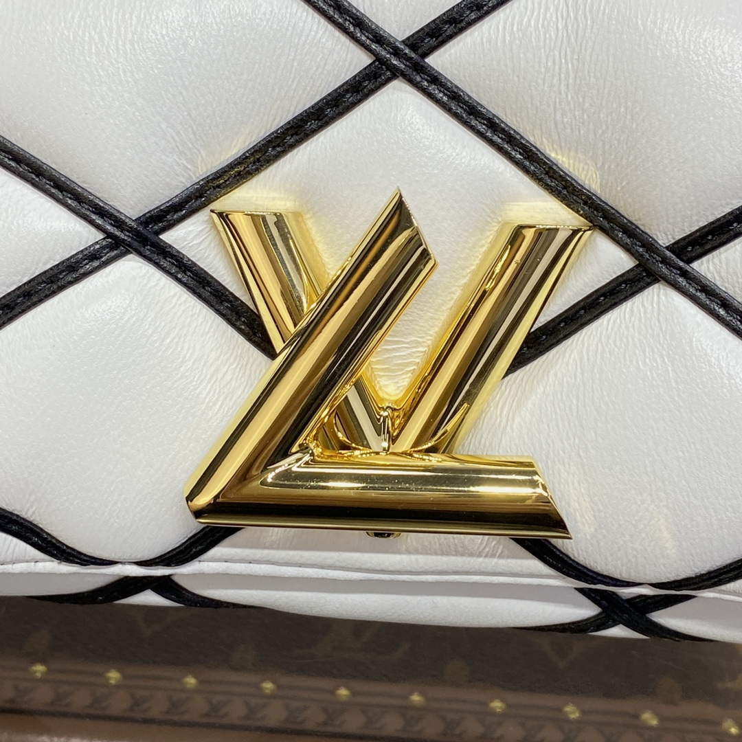 LV M23762 Louis Vuitton Pico GO-14 Bag Black/White - Default Title - View 5