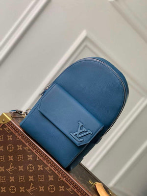 LV M23765 Louis Vuitton Pilot Slingbag Blue - Default Title - View 2