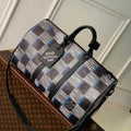 LV M23771 Louis Vuitton Keepall Bandouliere 50 Bag Blue Moon - Default Title - View 1