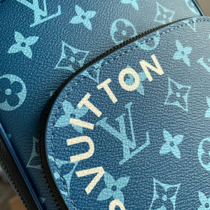 LV M23782 Louis Vuitton Avenue Slingbag NM Atlantic Blue - Default Title - View 5