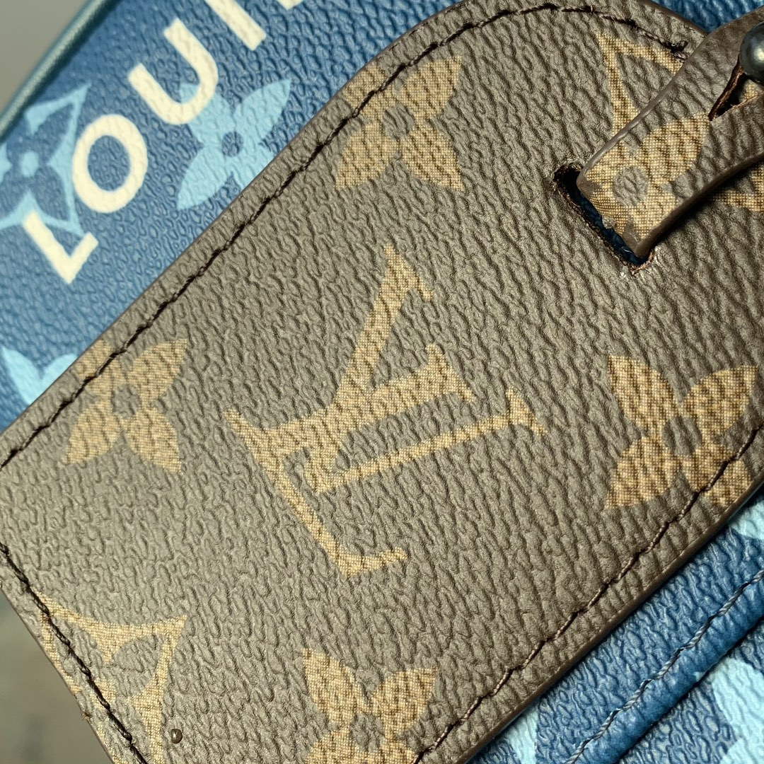 LV M23785 Louis Vuitton District PM Messenger Bag Atlantic Blue - Default Title - View 9