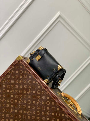 LV M23817 Louis Vuitton Side Trunk PM Bag Black - Default Title - View 3