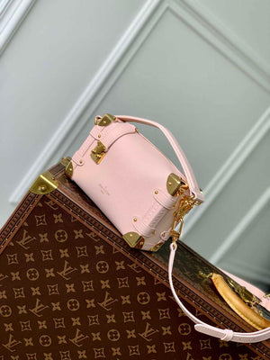 LV M23817 Louis Vuitton Side Trunk PM Handbag Opal Pink - Default Title - View 2