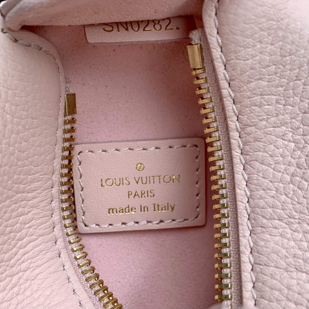 LV M23817 Louis Vuitton Side Trunk PM Handbag Opal Pink - Default Title - View 8