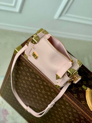 LV M23817 Louis Vuitton Side Trunk PM Handbag Opal Pink - Default Title - View 9