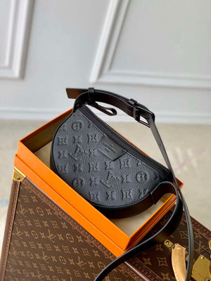 LV M23835 Louis Vuitton LV Moon Crossbody Black - Default Title - View 1