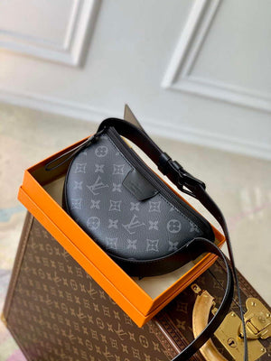 LV M23835 Louis Vuitton LV Moon Crossbody Monogram Black - Default Title - View 1