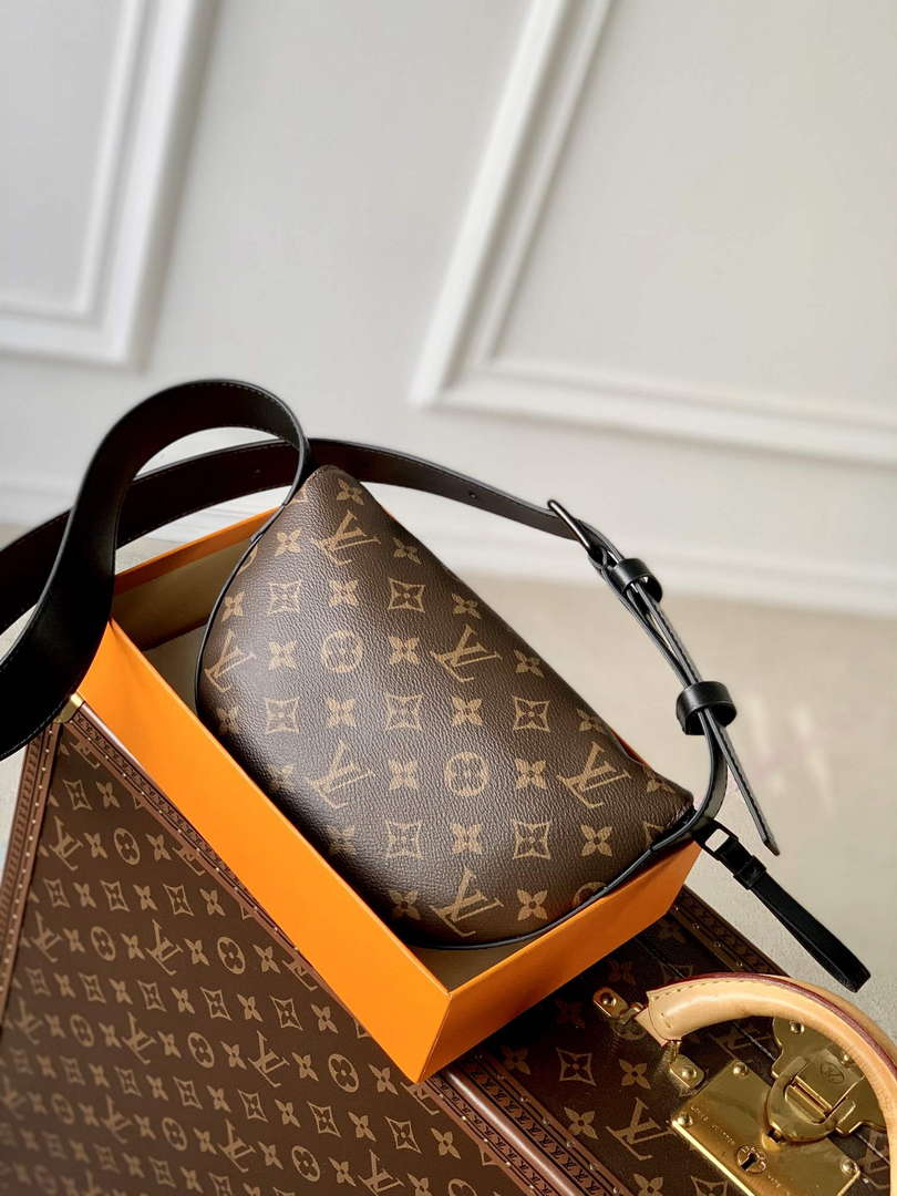 LV M23835 Louis Vuitton LV Moon Crossbody Monogram Brown - Default Title - View 3