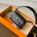 LV M23837 Louis Vuitton Micro Steamer Wallet Black - Default Title - View 1