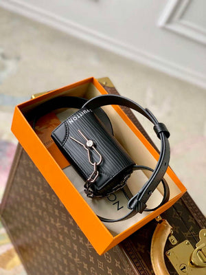 LV M23837 Louis Vuitton Micro Steamer Wallet Black - Default Title - View 3