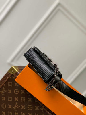 LV M23837 Louis Vuitton Micro Steamer Wallet Black - Default Title - View 4