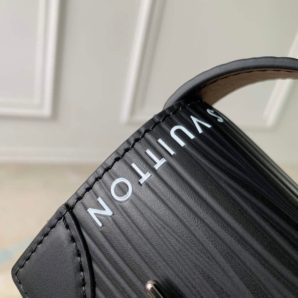 LV M23837 Louis Vuitton Micro Steamer Wallet Black