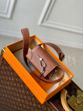 LV M23837 Louis Vuitton Micro Steamer Wallet Brown