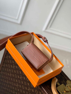 LV M23837 Louis Vuitton Micro Steamer Wallet Brown - Default Title - View 2