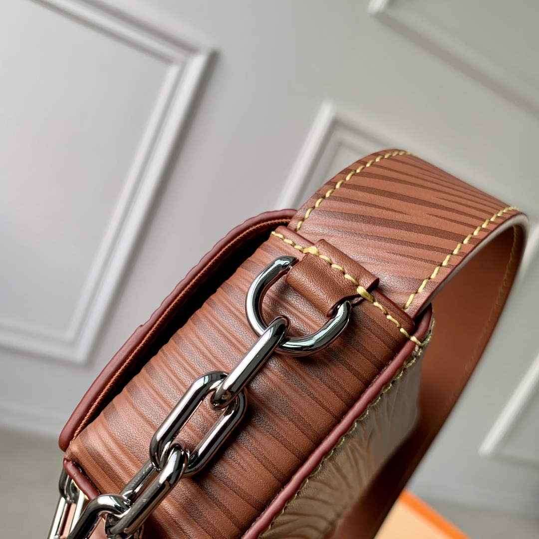 LV M23837 Louis Vuitton Micro Steamer Wallet Brown - Default Title - View 9