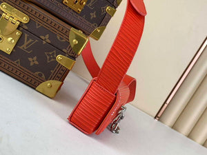 LV M23837 Louis Vuitton Micro Steamer Wallet Vermillion Red - Default Title - View 2