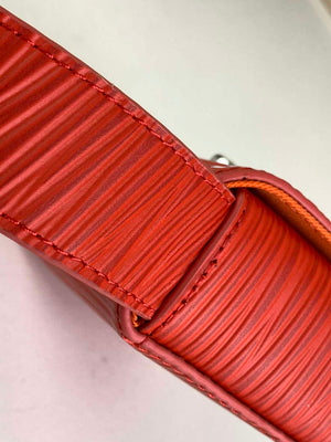 LV M23837 Louis Vuitton Micro Steamer Wallet Vermillion Red - Default Title - View 6