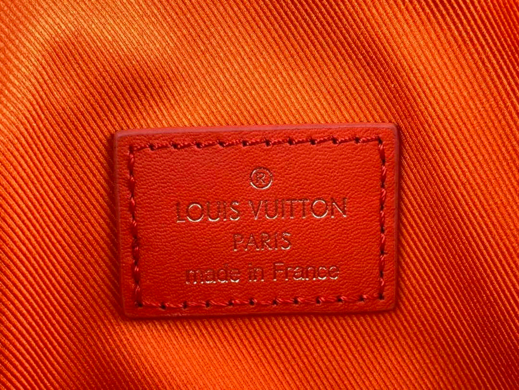 LV M23837 Louis Vuitton Micro Steamer Wallet Vermillion Red