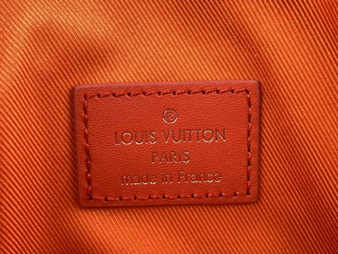 LV M23837 Louis Vuitton Micro Steamer Wallet Vermillion Red - Default Title - View 9