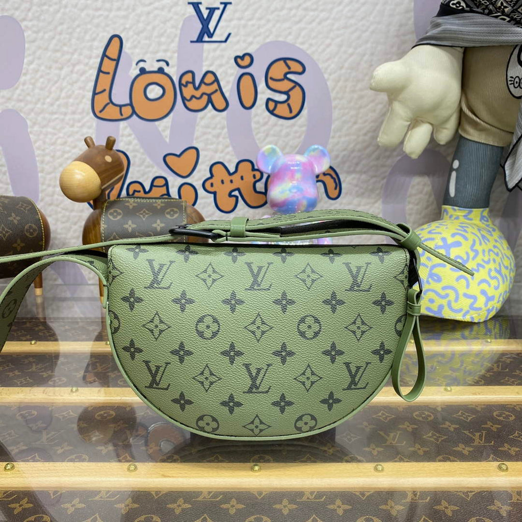 LV M23838 Louis Vuitton LV Moon Cross-Body Bag Green