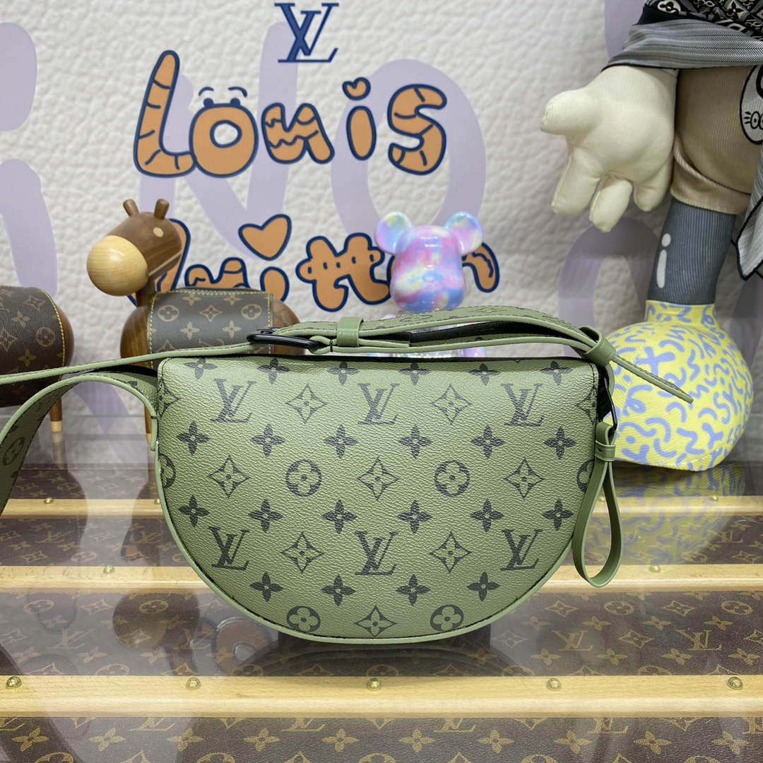 LV M23838 Louis Vuitton LV Moon Cross-Body Bag Green - Default Title - View 2