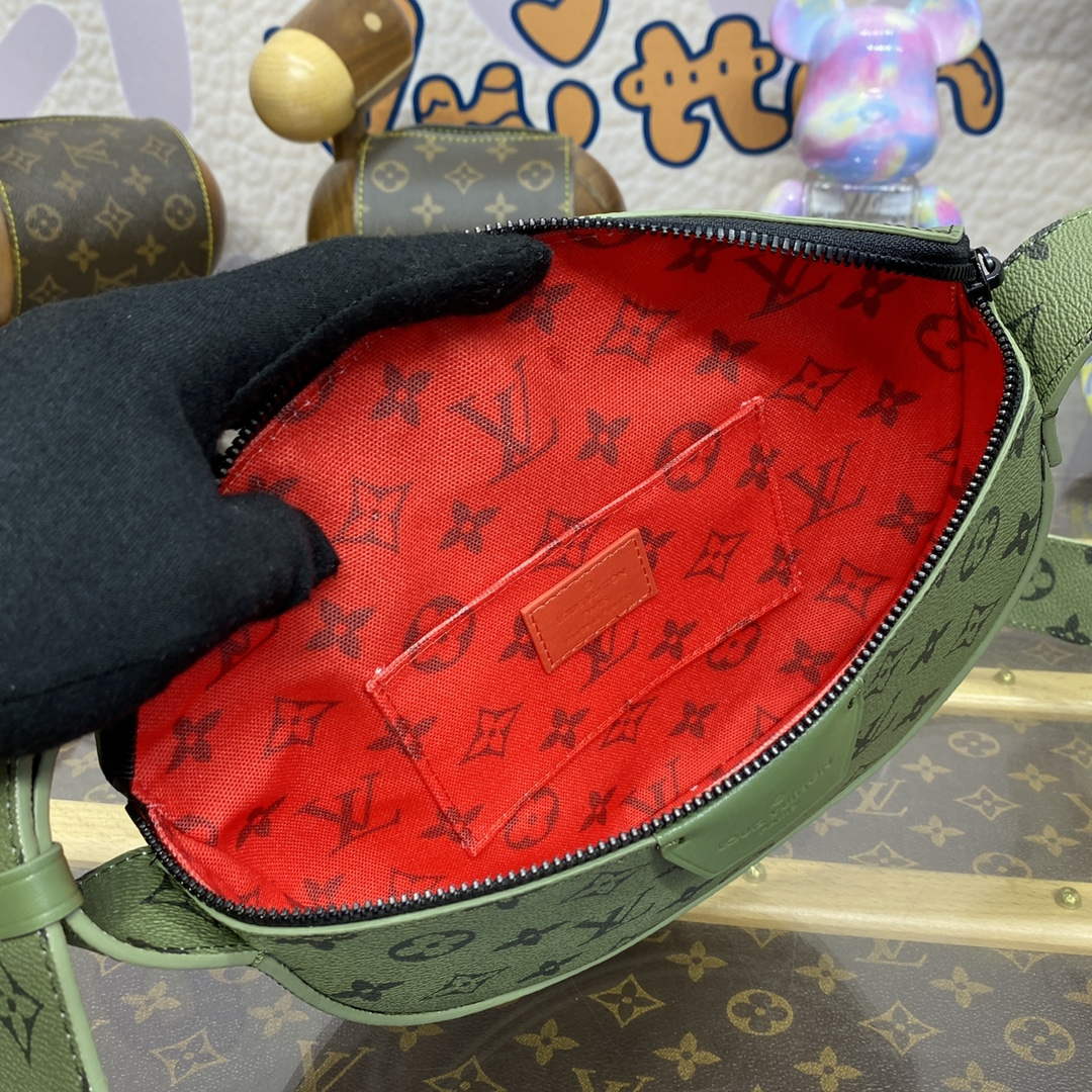 LV M23838 Louis Vuitton LV Moon Cross-Body Bag Green - Default Title - View 9