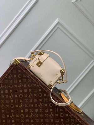 LV M23915 Louis Vuitton Side Trunk PM Bag Chalk - Default Title - View 1