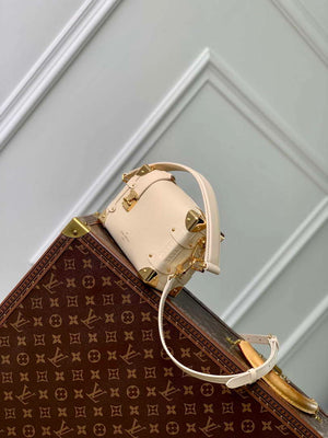 LV M23915 Louis Vuitton Side Trunk PM Bag Chalk - Default Title - View 2