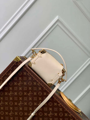 LV M23915 Louis Vuitton Side Trunk PM Bag Chalk - Default Title - View 3