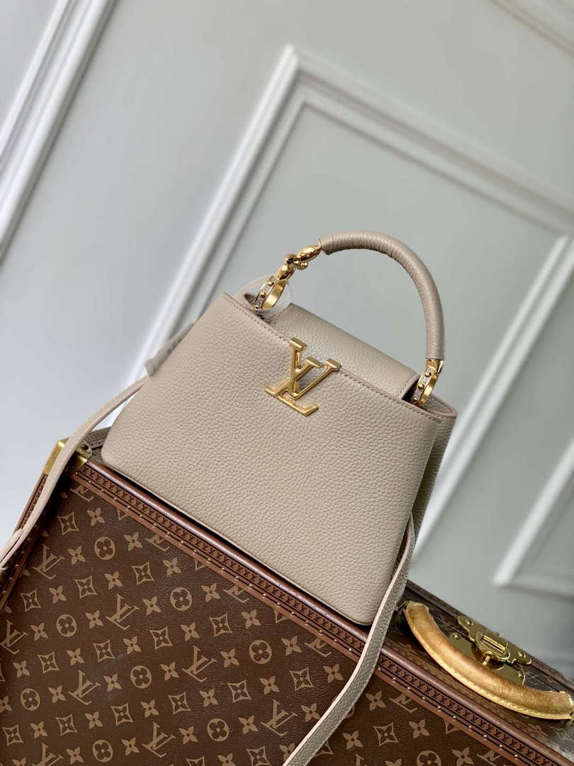 LV M23944 Louis Vuitton Capucines BB Jewelily Handbag Quartz