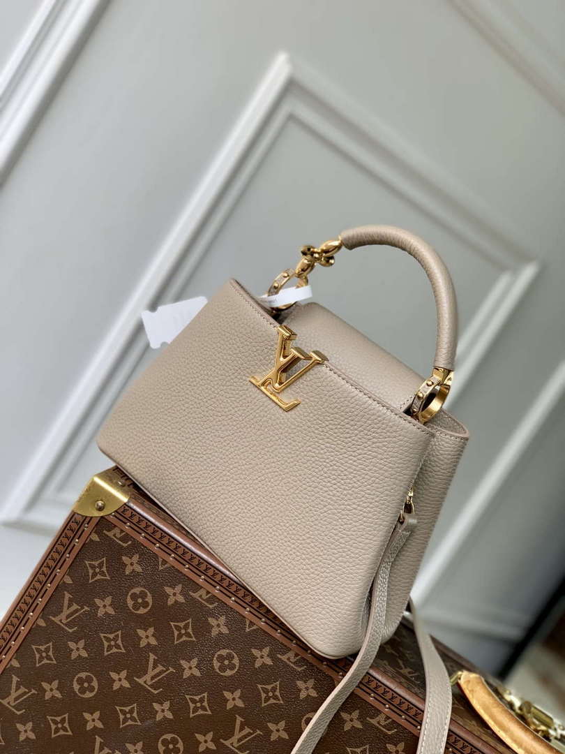 LV M23944 Louis Vuitton Capucines BB Jewelily Handbag Quartz