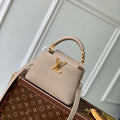 LV M23944 Louis Vuitton Capucines Mini Jewelily Handbag Quartz - Default Title - View 1
