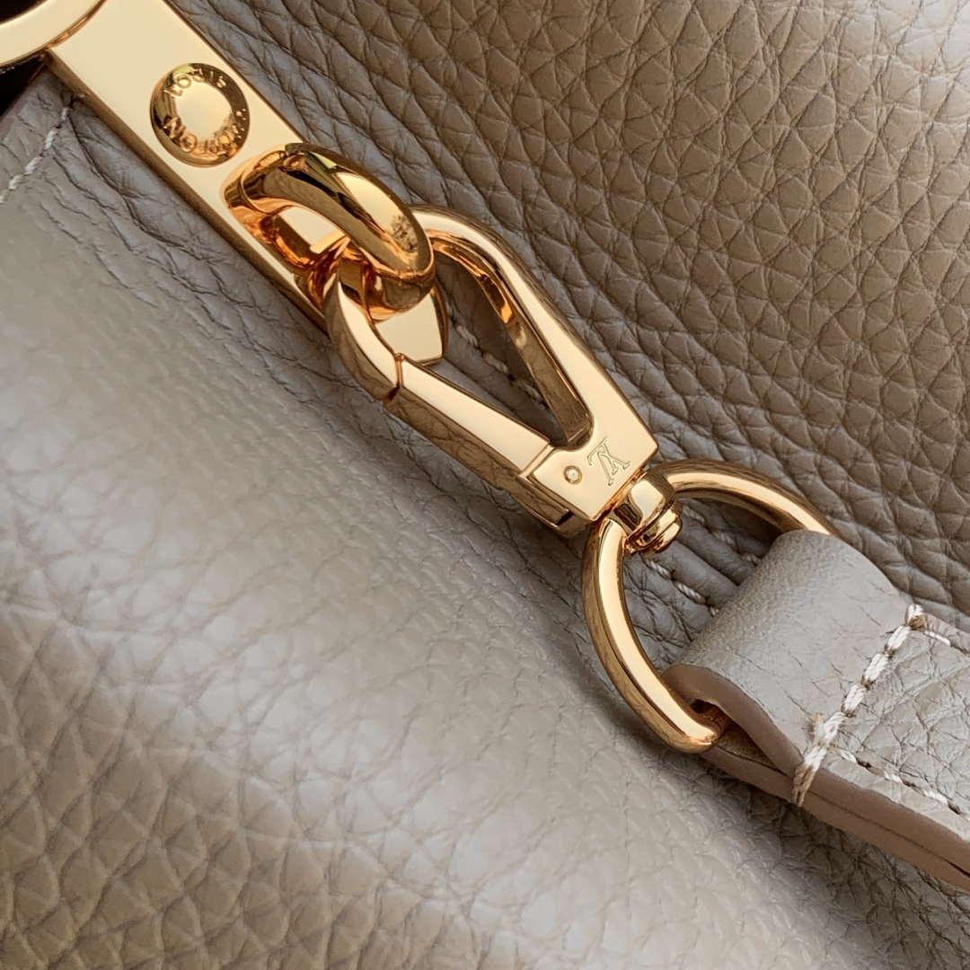 LV M23944 Louis Vuitton Capucines Mini Jewelily Handbag Quartz