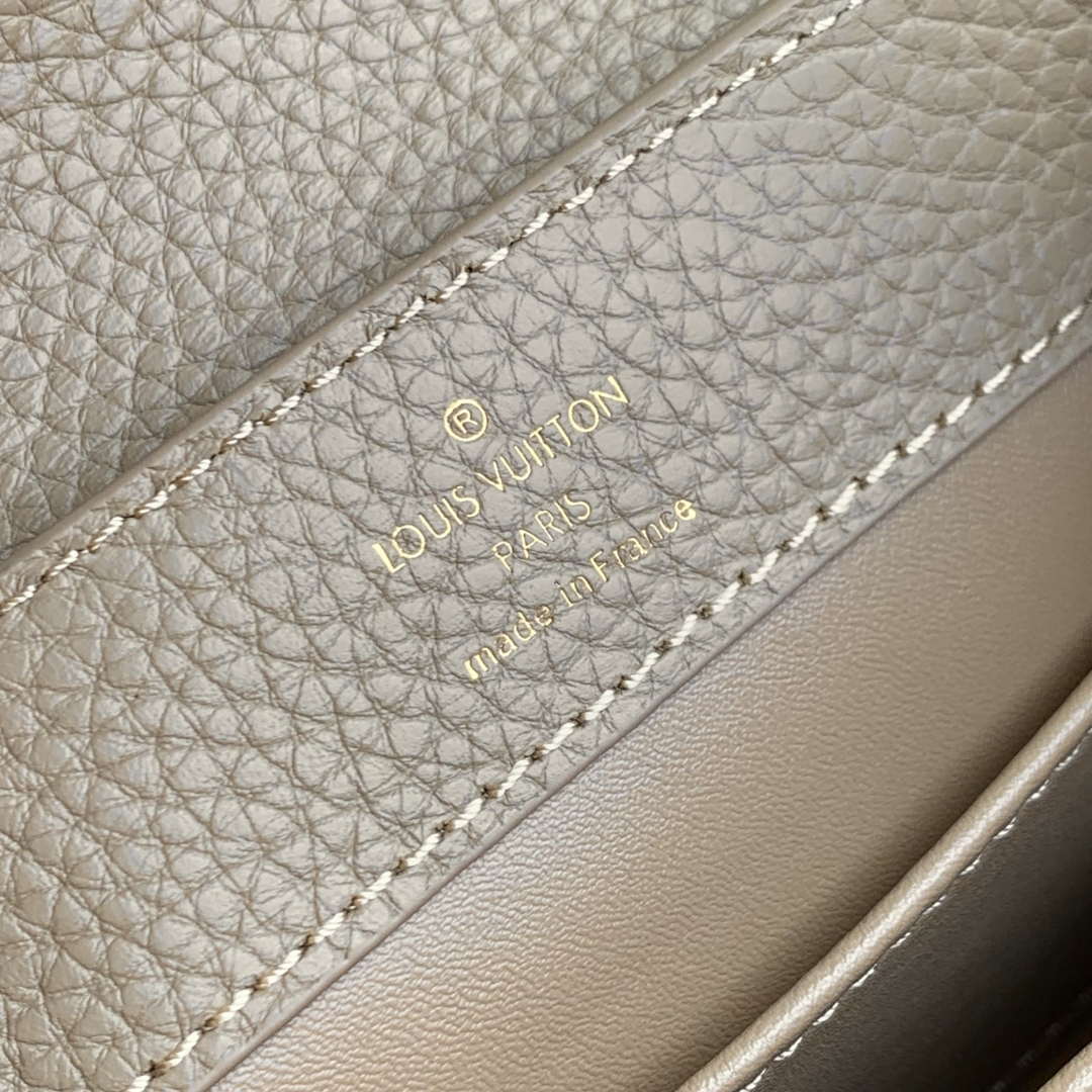 LV M23944 Louis Vuitton Capucines Mini Jewelily Handbag Quartz
