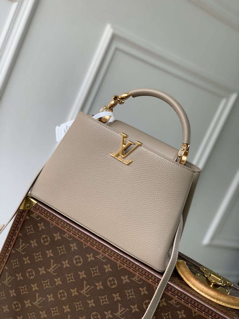 LV M23944 Louis Vuitton Capucines MM Jewelily Handbag Quartz - Default Title - View 1