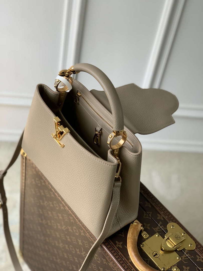 LV M23944 Louis Vuitton Capucines MM Jewelily Handbag Quartz - Default Title - View 9
