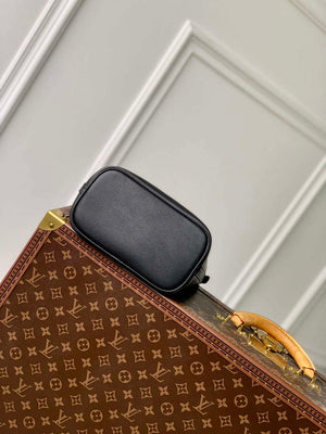 LV M24006 Louis Vuitton Lock and Walk Bucket Bag Black - Default Title - View 5