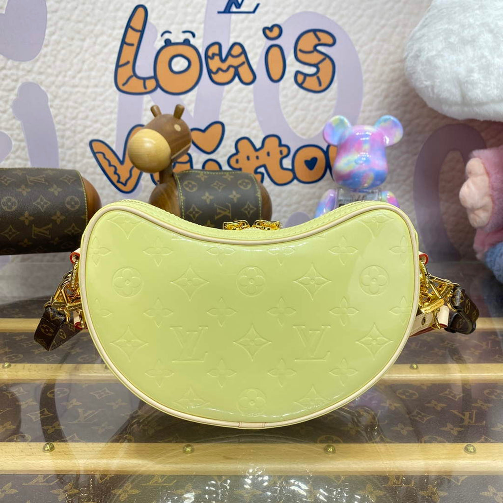 LV M24020 Louis Vuitton Croissant PM Bag Yellow