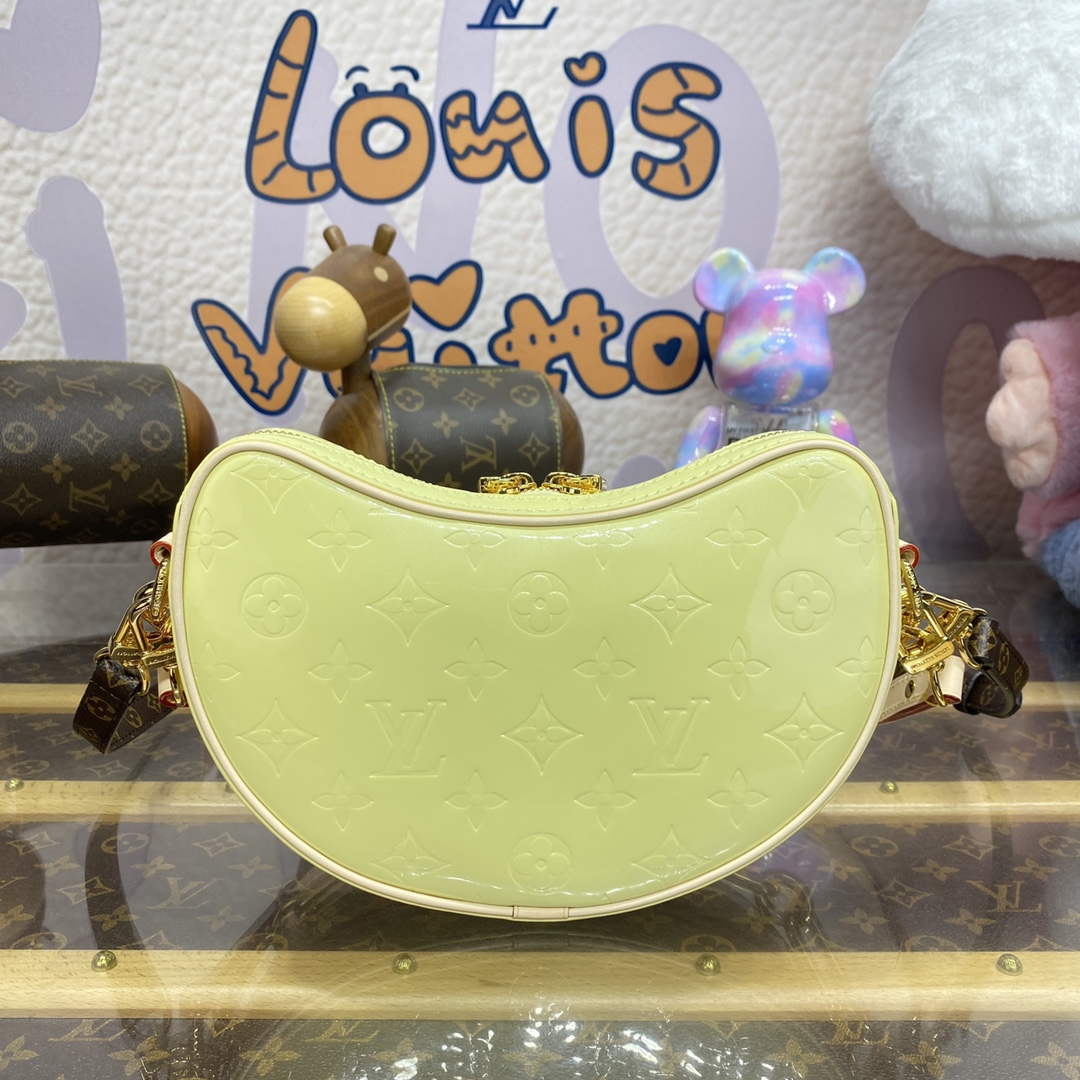 LV M24020 Louis Vuitton Croissant PM Bag Yellow - Default Title - View 2